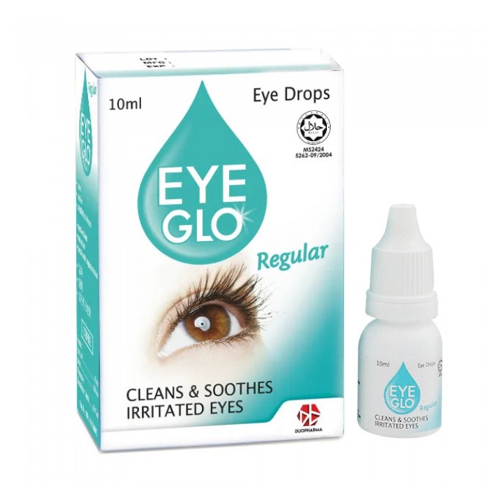 EYE GLO Eye Drop 10ml for Eye, Eye Care, Eyes, Eye Drops for Dry Eye, Ubat Mata, 眼药水