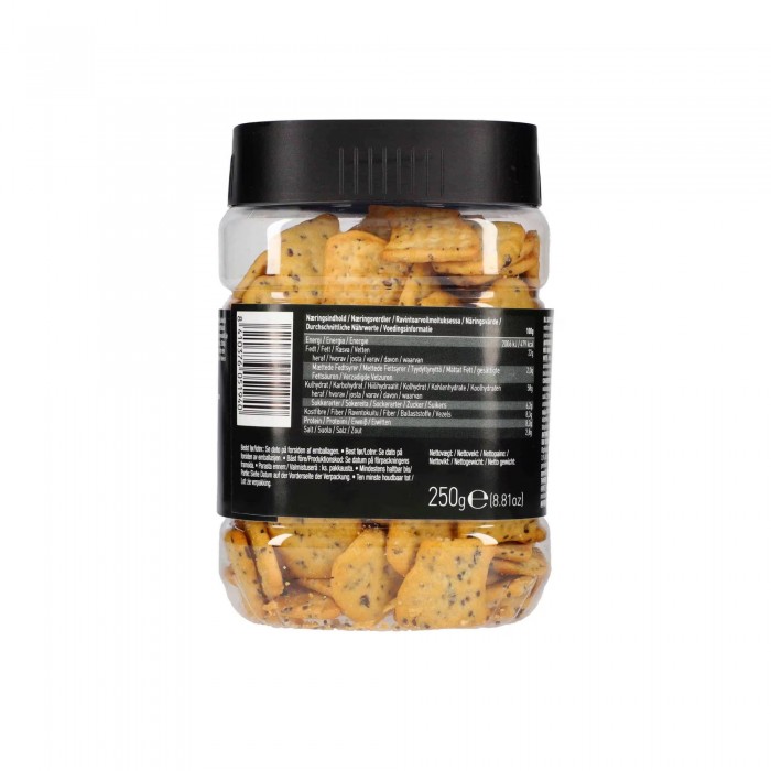 Gullon Mini Cracker, Healthy Snack Biscuit, Biskut Sihat, Quinoa Rice & Chia - 250g