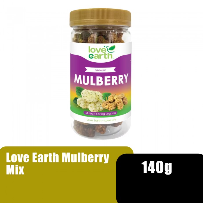 Love Earth Mulberry Mix, Pakistan Mixed Berry, Enriched with Vitamin C & Iron Vitamin, 干果 - 140g