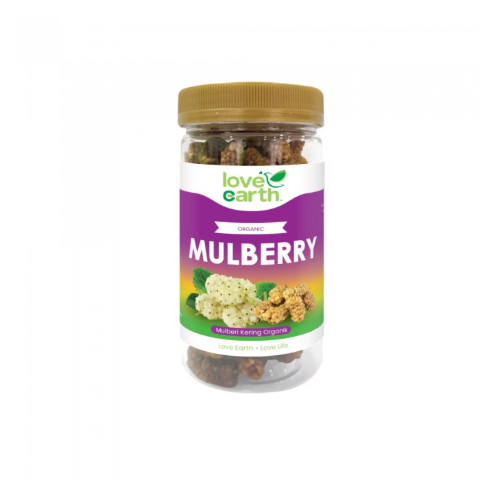 Love Earth Mulberry Mix, Pakistan Mixed Berry, Enriched with Vitamin C & Iron Vitamin, 干果 - 140g