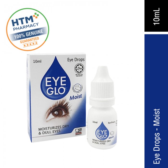 EYE GLO EYE DROPS MOIST 10ML