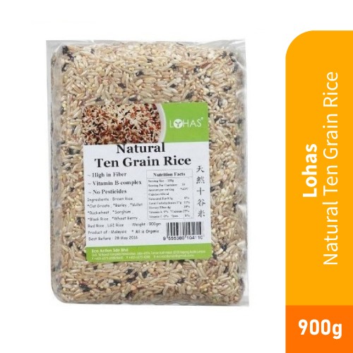 LOHAS Ten Grain Rice 900g [Expiry: 12/2024]