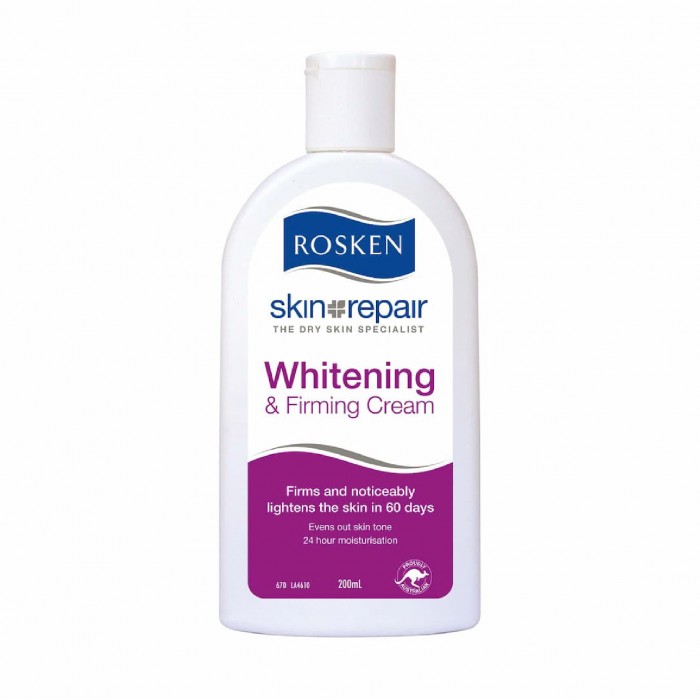 ROSKEN Whitening & Firming Cream 200ml Krim pemutih badan & kulit 美白身体乳 护手霜