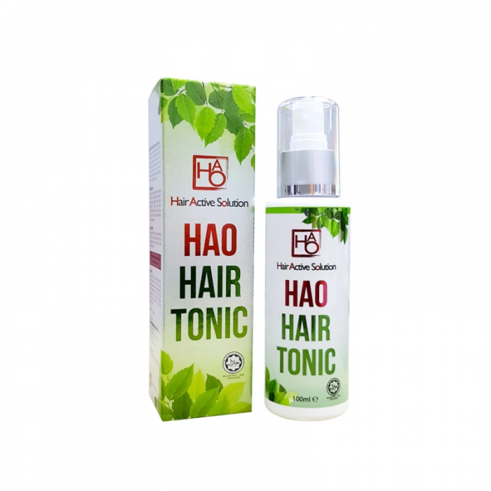 HAO Hair Tonic 100ml for Hair, Hair Growth, Hair Fall Tonic, Grey Hair, Uban Rambut,  生發水