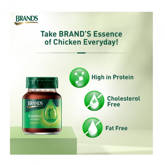 BRANDS Essence of Chicken 70g X 1's with High Protein Chicken Essence for Immune & Energy Booster, Pati Ayam