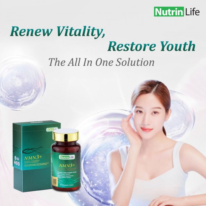 NUTRINLIFE NMN3+ (50's x 2), Weight Loss Supplement, Beauty Slimming Product, Anti Aging, 减肥, 減肥產品