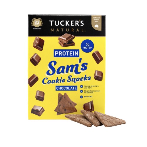 TUCKER'S Natural Protein Cookies Biscuit (60g) - Chocolate [Healthy Snack/Biskut Protein Snack like Protein Bar/饼干/葡萄饼干]