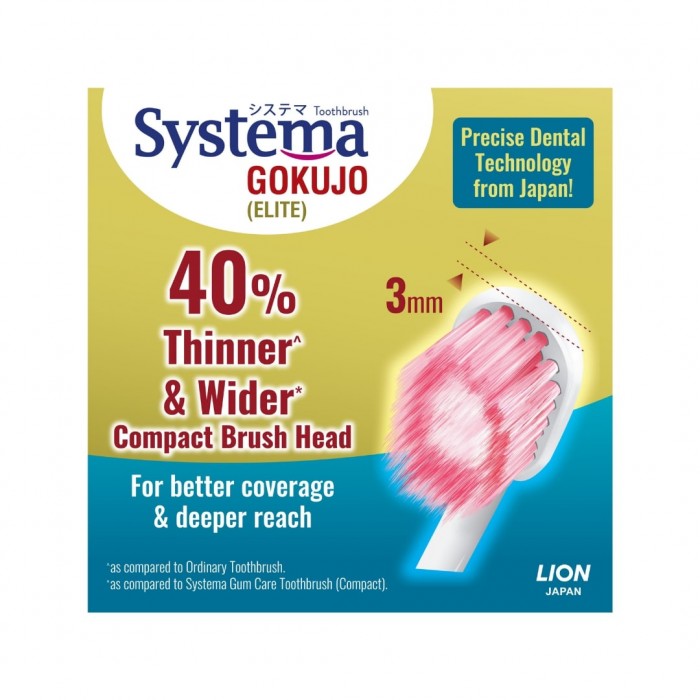 Systema Teeth Whitening Toothbrush Soft - 2's (Ultra Soft), Berus Gigi Soft/Lembut, 牙刷