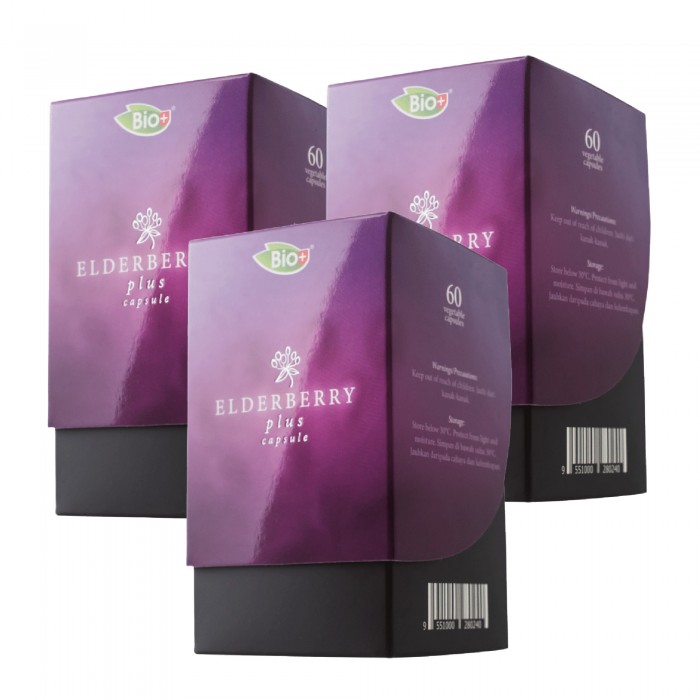 BIO+ Berryshield Elderberry Plus supplement 60's X 3 immune booster 提高免疫力