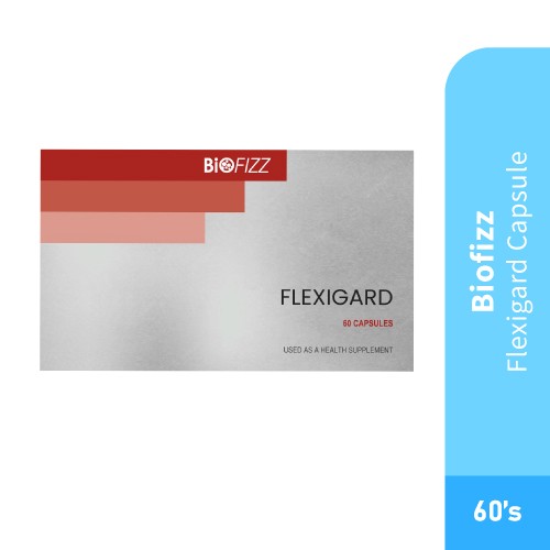 BIOFIZZ Flexigard Capsule (60's) [Knee Support Supplement/Joint Pain Supplements/Strong Joint Supplement/Sakit Lutut]