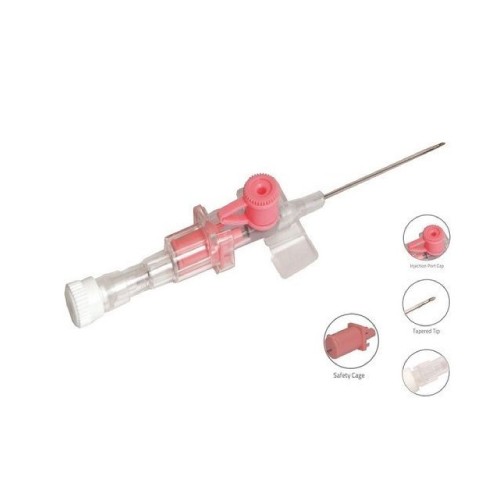 IV Cannula 20G Pink (50s) [IV Drip Needle/Jarum Drip/Anaesthetic Needle/针]