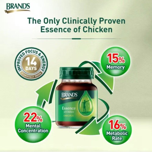 BRAND'S Essence of Chicken (70G x 18's x 6) [Immune Booster/Energy Booster/Metabolism & Cognitive/鸡精/白蘭氏 雞精 Original]