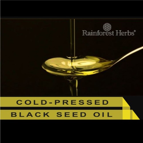 RAINFOREST Organic Black Seed Oil (200ml), Black Cumin Oil, Mintyak Habbatus Sauda, 黑籽油