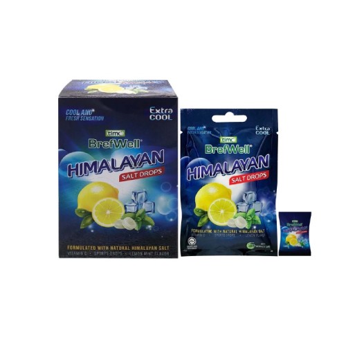 TIMO BREFWELL Himalaya Salt Candy [Orange] (15g 6's x 12), Lemon Salt Candy, Gula-Gula Garam Himalaya, 糖果, 喜马拉雅盐