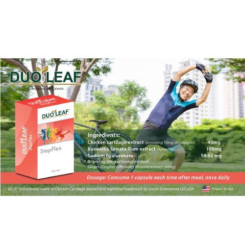 DUOLEAF Stepflex Capsule (30's), Knee Support, Joint Supplement Lutut, Knee Pain Supplement, Sakit Lutut, 膝蓋 疼痛 藥