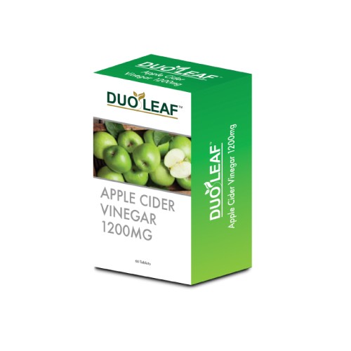 DUOLEAF Apple Cider Vinegar 1200mg (60's), Cuka Epal, Cuka Apple, 苹果醋, 蘋果醋, 舒心宝