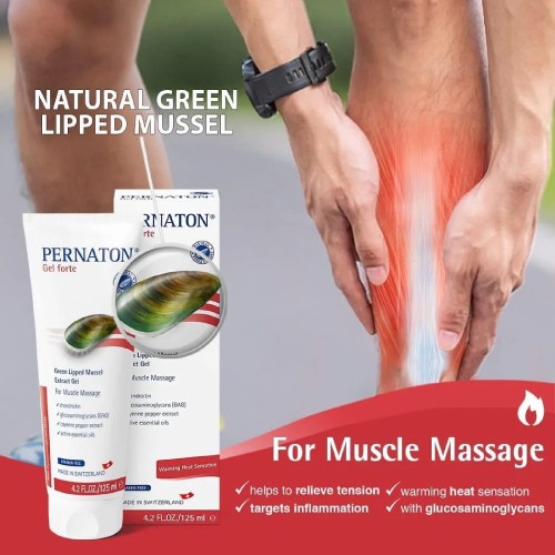 PERNATON Gel Forte (125ml) Ubat Sakit Lutut dan Sendi, Massage Cream, Relief Cream, Krim Sendi