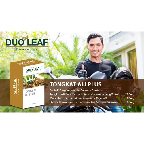 DUOLEAF Tongkat Ali Plus (30's) Men Supplement, Testosterone Booster, Testerone Booster, Testosteron