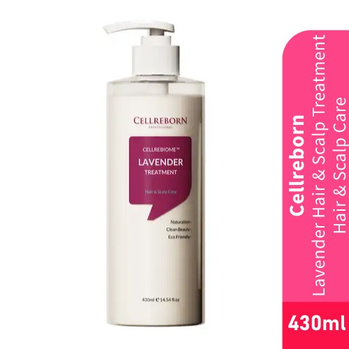 CELLREBORN Lavender Hair Treatment & Scalp Treatment (430ml) Hair Care & Scalp Care Pelembut Rambut, Treatment Rambut