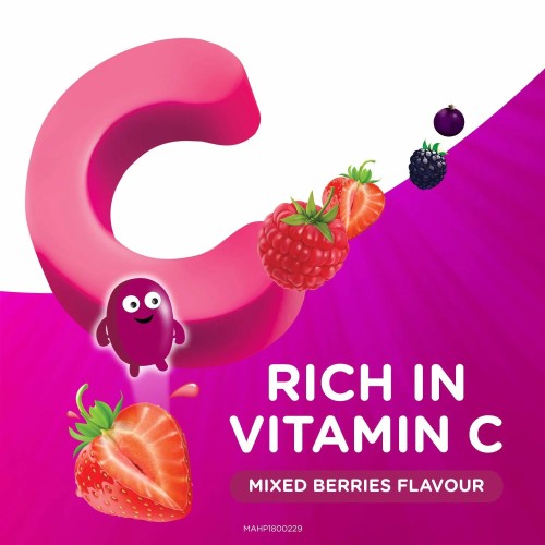 SCOTT Vitamin C Pastilles [MIXED BERRIES]15's Pastilles Vitamin C Gummy Vitamin