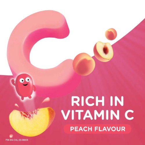 SCOTT Vitamin C Pastilles [PEACH]15's Pastilles Vitamin C Gummy Vitamin