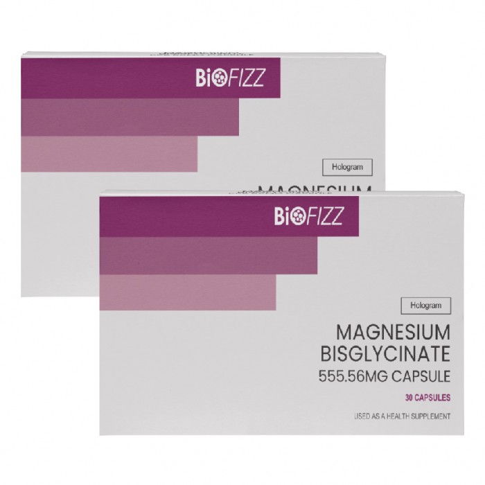 BIOFIZZ Magnesium Bisglycinate (30's  x 2) [Magnesium Glycinate/Magnesium Supplement/镁]