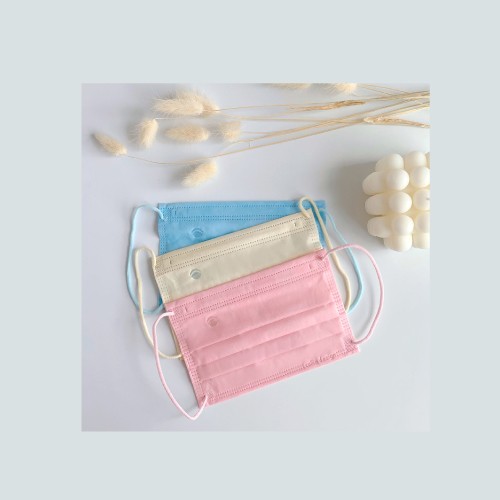 [CLEARANCE] CALLIE Kids Surgical 4ply Face Mask (50's) - MIX COLOUR (EXP: 4/2026)