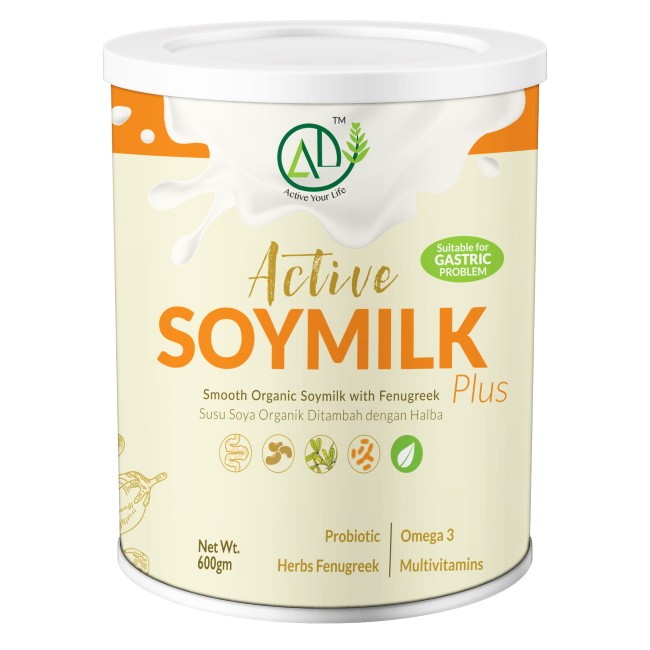 ACTIVELIFE Active Soymilk 690G- High Protein,Soy Milk Powder,Soya Bean,Soy 豆奶