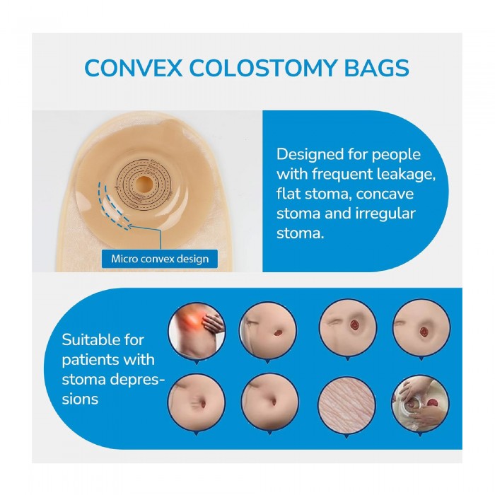 COLOPLAST Ostomy Bag 2pc Opaque Maxi (13986) 60mm 15's