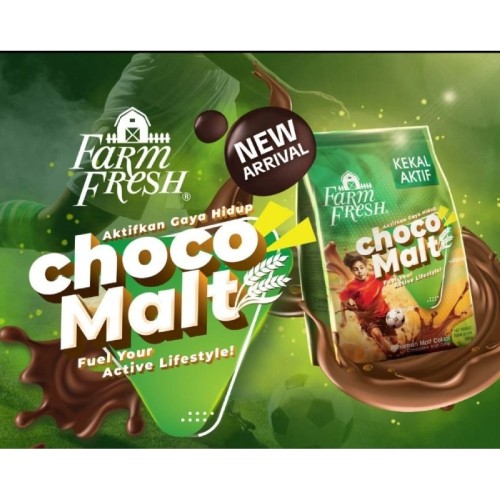 FARM FRESH Choco Malt Powder 800G- Cholocate Drink Powder,Coaca Powder,Minuman Coklat (巧克力)