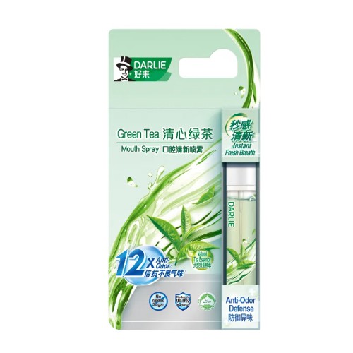 DARLIE Mouthspray Green Tea 8ML-Oral Care, Mouth Spray,Darlie Mouth Spray,Green Tea(绿茶)