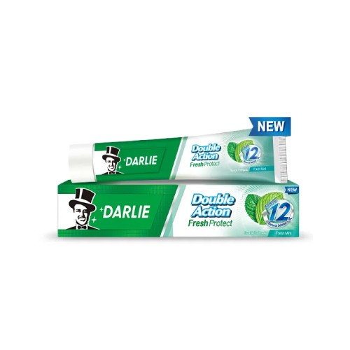 DARLIE Double Action Fresh Protect 180G -Oral Care ,Mint ,Fresh Mint, Toothpaste (牙膏)