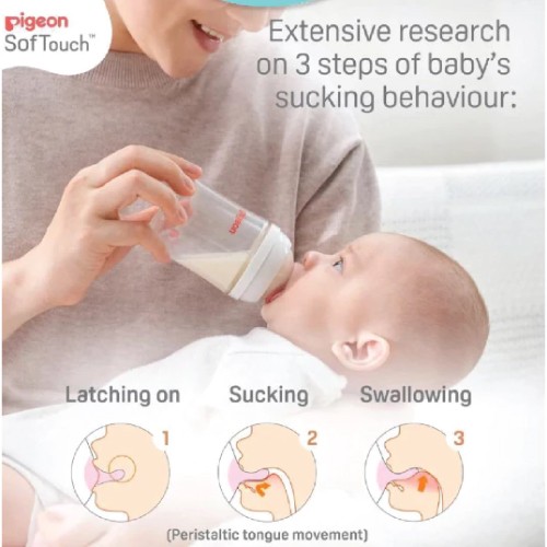 PIGEON Soft Touch PPSU Nursing Bottle 160ml -Bottle Feeding , Baby Feeding (奶瓶）