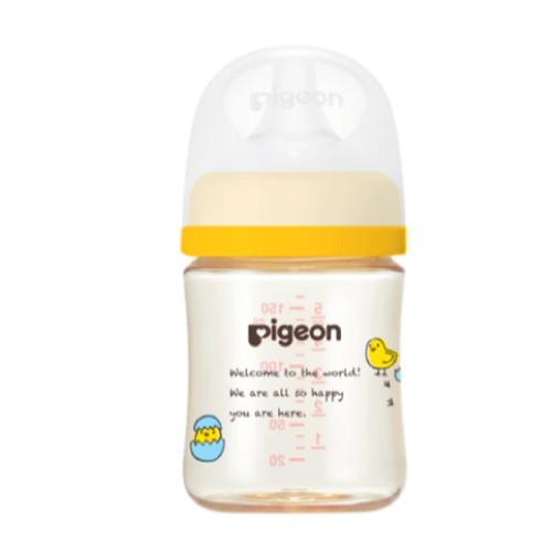 PIGEON Bird Series Soft Touch PPSU Nursing Bottle 160ml -Bottle Feeding ,BPA Free (奶瓶)