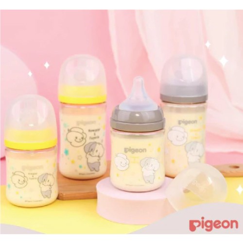 PIGEON Bird Series Soft Touch PPSU Nursing Bottle 160ml -Bottle Feeding ,BPA Free (奶瓶)