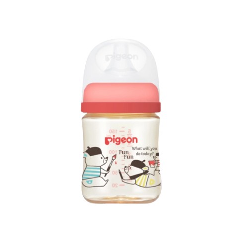 PIGEON Bear Series Soft Touch PPSU Nursing Bottle 160ml -Bottle Feeding ,BPA Free (奶瓶)