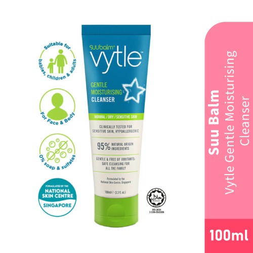 SUU BALM Vytle Gentle Moisturing Cleanser 100ml-Skincare , Cleanser (洗脸霜）