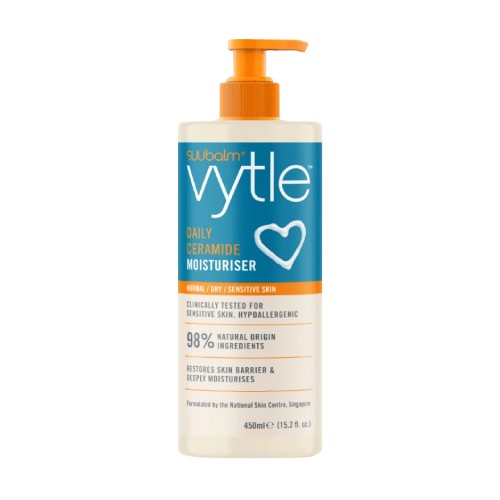 SUU BALM Vytle Daily Ceramide Moisturiser 450ml- Skincare, Moisturiser ,Moisturiser Cream (保濕霜)