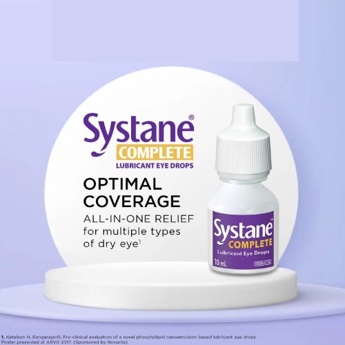 SYSTANE Complete Preservative Free Eye Drops 10ml for Eye, Dry Eye, Lubricant Eye Drop, Systane Eye Drop, 眼药水