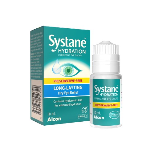 SYSTANE Hydration Preservative Free Eye Drops 10ml for Eye, Dry Eye, Lubricant Eye Drop, Systane Eye Drop, 眼药水