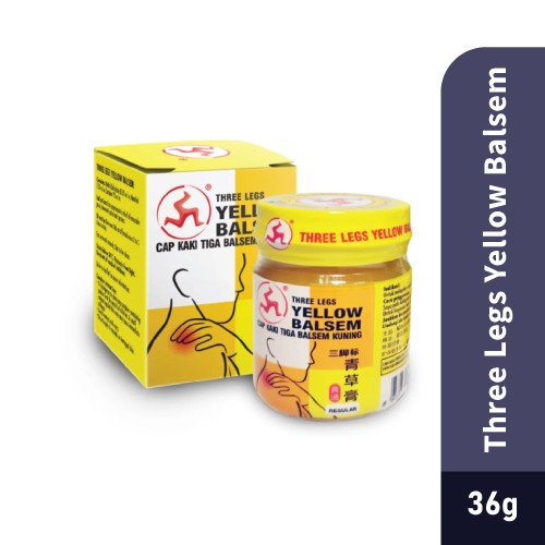 THREE LEGS Yellow Balsem 36g -Medical Supplies, Ointment, Three Legs