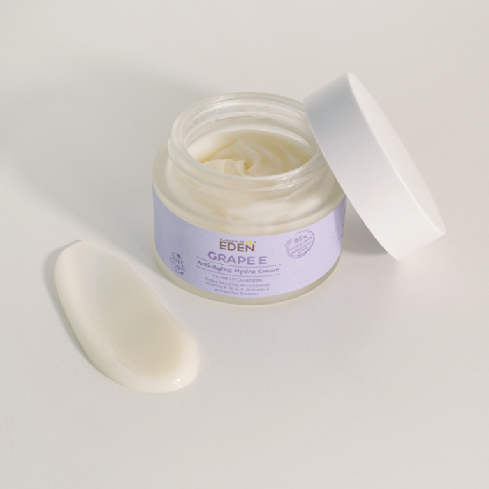 GARDEN OF EDEN Grape E Anti Aging Hydra Cream 50g with Niacinamide,Vitamin E, Vitamin E Cream, Wrinkle Cream