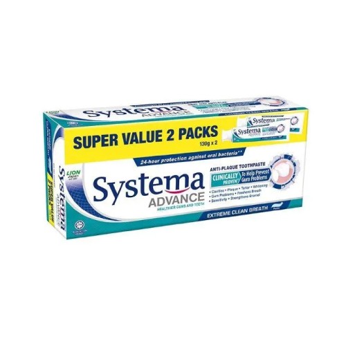 SYSTEMA Deep Clean Whitening Toothpaste (130g x2) - Toothpaste, Whitening Toothpaste (牙膏）