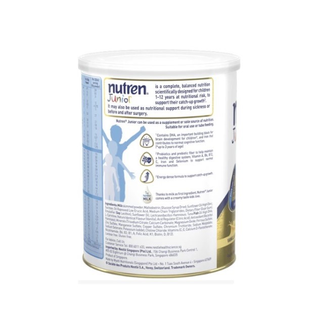 NUTREN Junior 800G - Vanilla