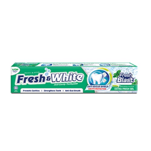 FRESH & WHITE Gel Toothpaste 160g- Toothpaste , Fresh N White Toothpaste (牙膏)