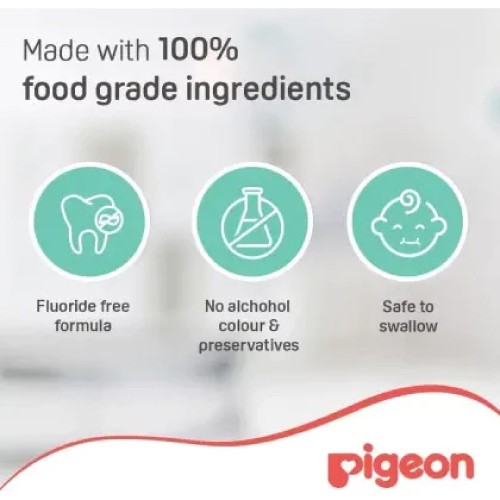 PIGEON Grape-Flavored Tooth & Gum Wipes for Babies 6+ Months (20 Wipes)-Pigeon, Wipes (湿巾)