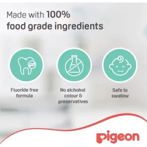 PIGEON Grape-Flavored Tooth & Gum Wipes for Babies 6+ Months (20 Wipes)-Pigeon, Wipes (湿巾)