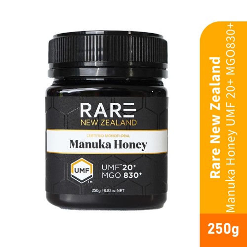 RARE NEW ZEALAND Manuka Honey Umf 20+ Mgo 830+ 250g Madu Asli, Manuka Honey New Zealand, Madu Lebah, 蜂蜜