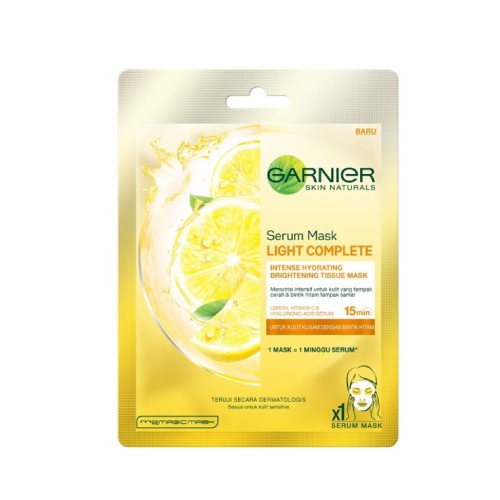 GARNIER Light Complete Serum Mask -Face Mask, Serum Mask , 面膜