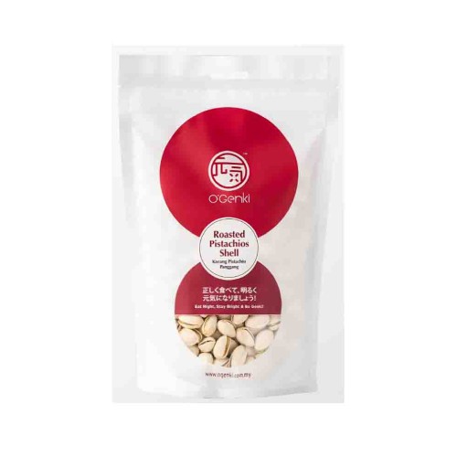 O'GENKI Roasted Pistachios 110g with Shell, Nut, Kekacang, Nuts, Kacang for Snacks, Keropok, 零食